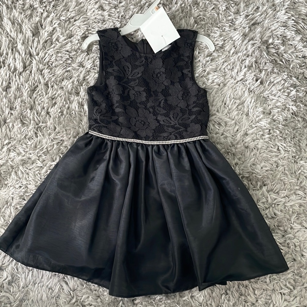 BCBG Gurls black formal short dress